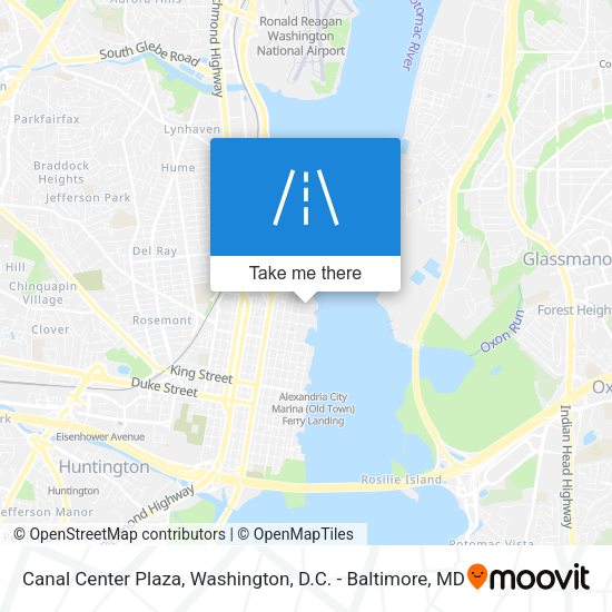 Canal Center Plaza map