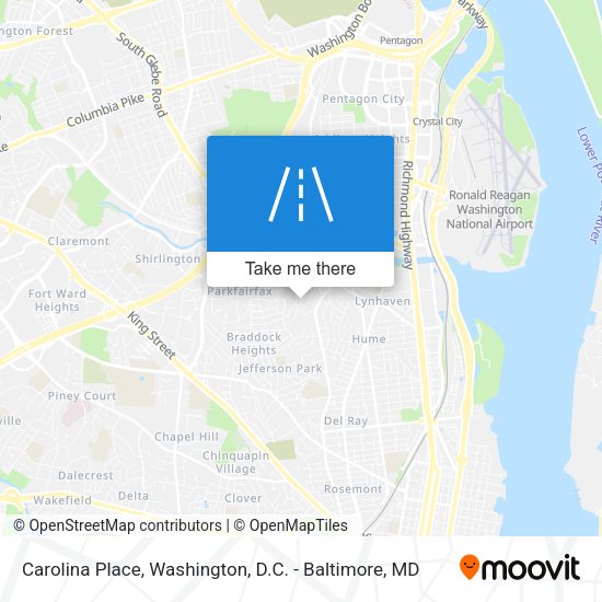 Mapa de Carolina Place