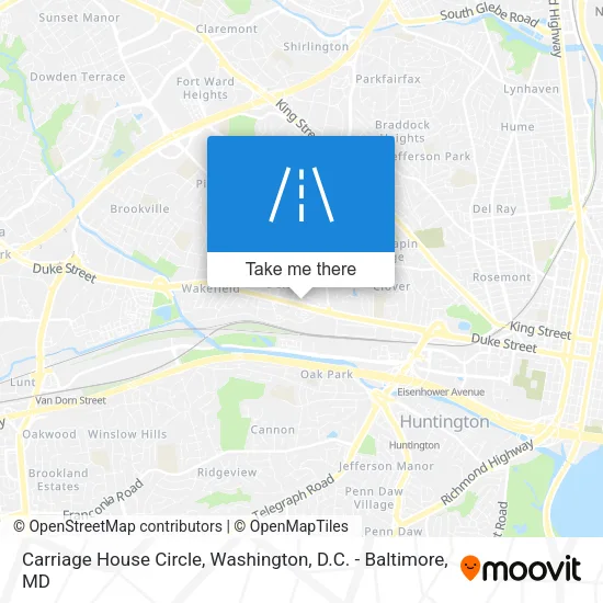 Mapa de Carriage House Circle