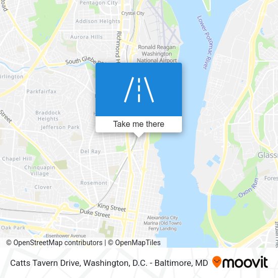 Mapa de Catts Tavern Drive