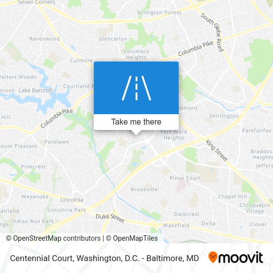 Centennial Court map