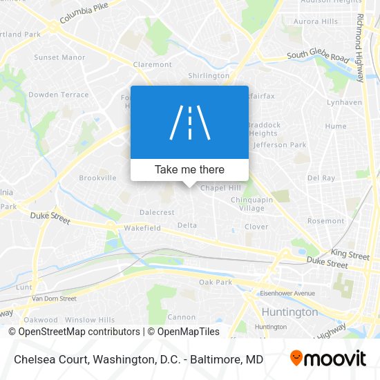 Chelsea Court map
