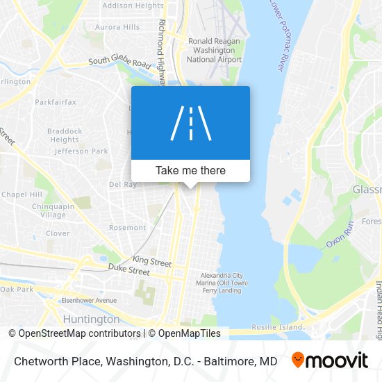 Chetworth Place map