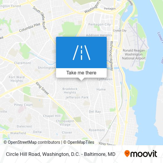 Mapa de Circle Hill Road