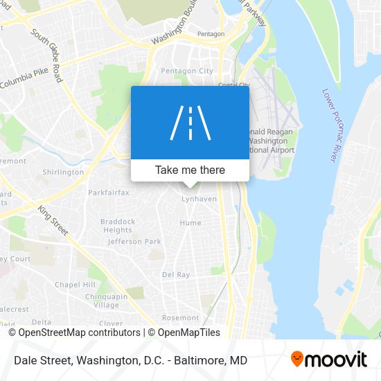 Dale Street map