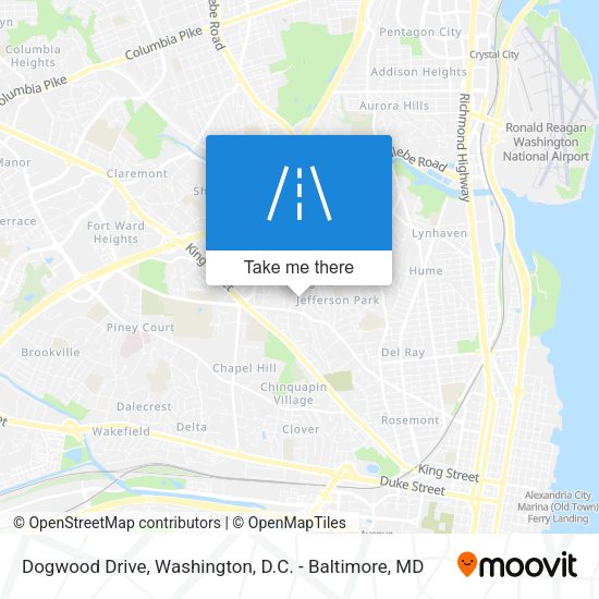 Dogwood Drive map