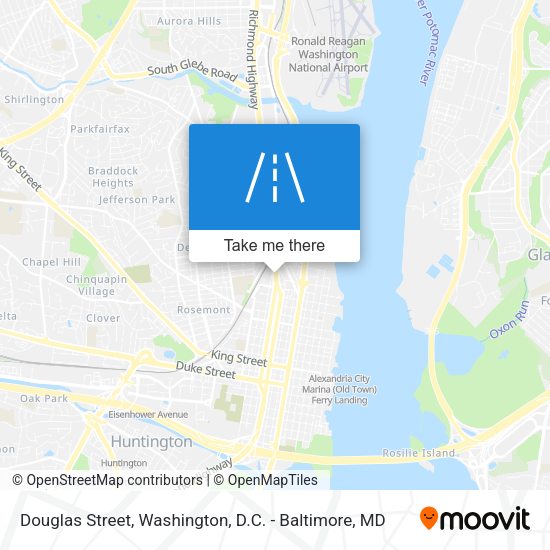 Mapa de Douglas Street