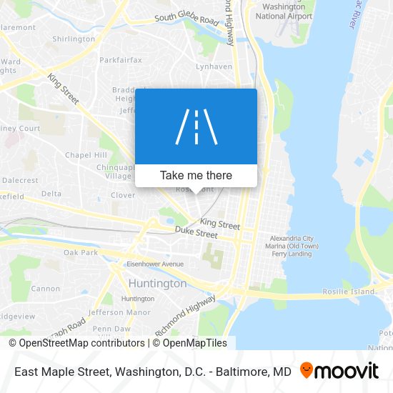 Mapa de East Maple Street