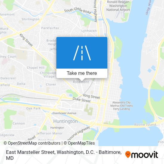 Mapa de East Marsteller Street