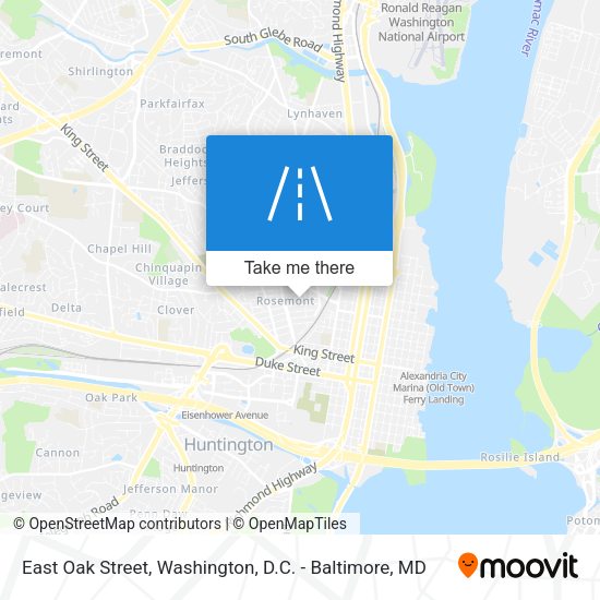 Mapa de East Oak Street