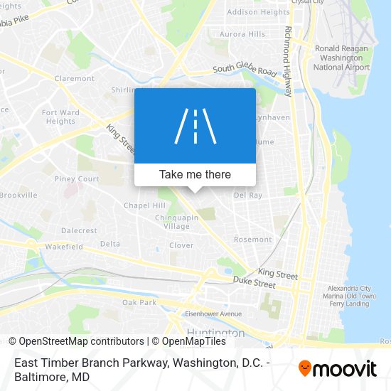 Mapa de East Timber Branch Parkway