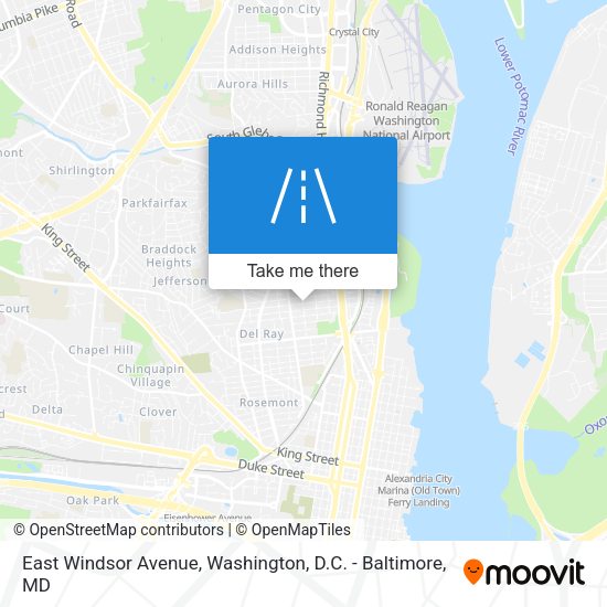 Mapa de East Windsor Avenue