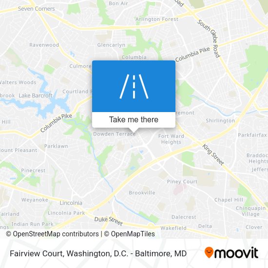 Fairview Court map