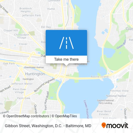 Mapa de Gibbon Street