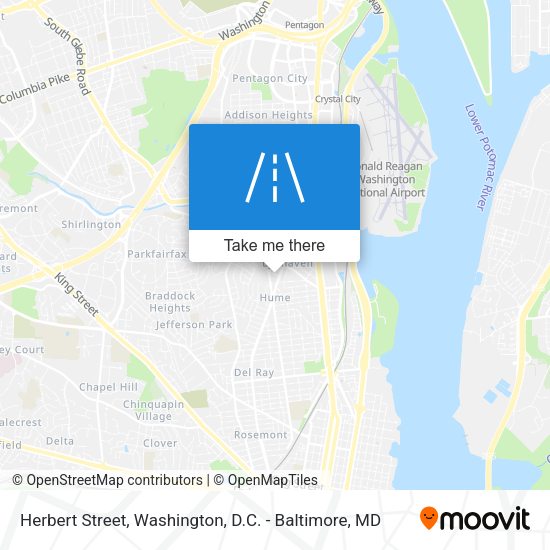 Herbert Street map