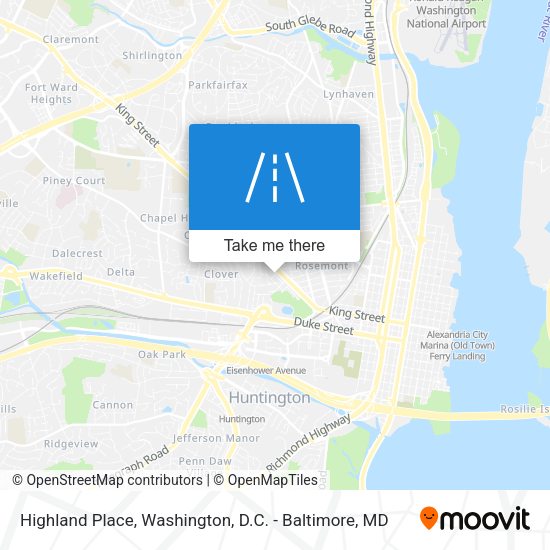 Highland Place map