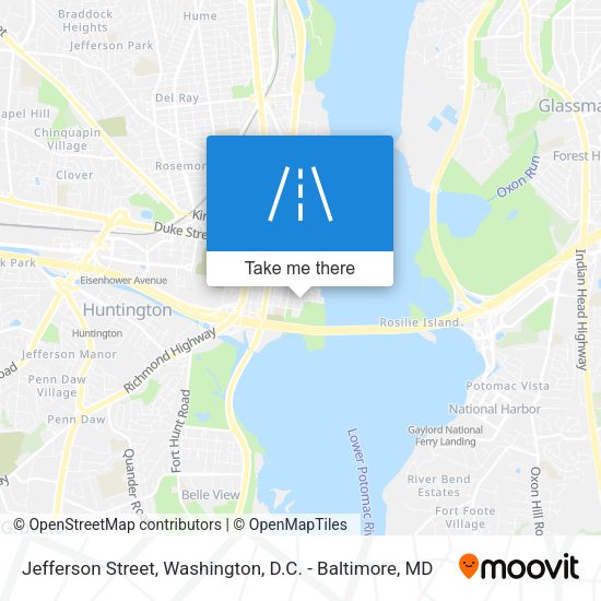 Jefferson Street map