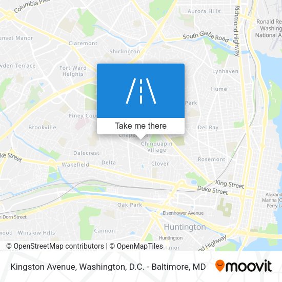 Mapa de Kingston Avenue