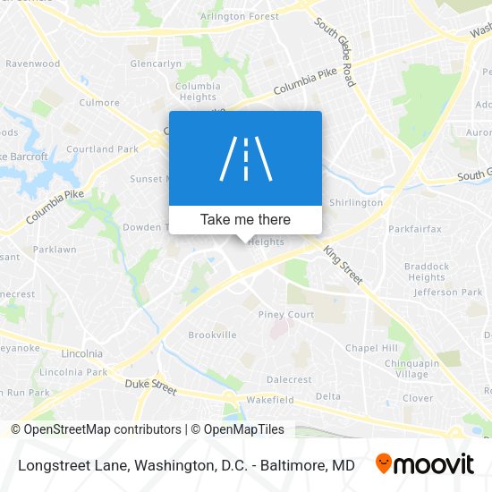 Mapa de Longstreet Lane