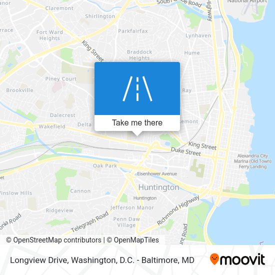 Mapa de Longview Drive