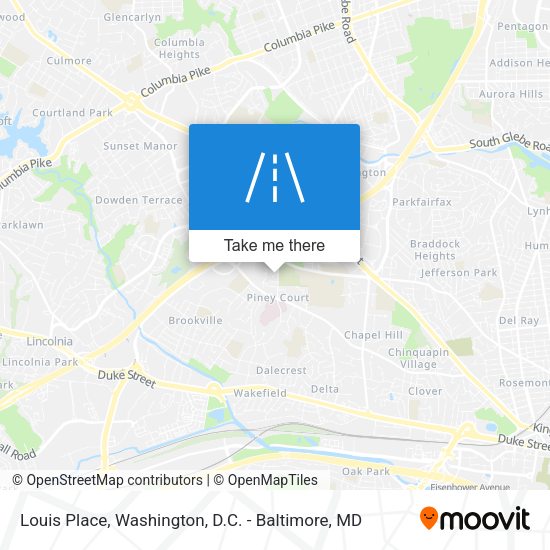 Mapa de Louis Place