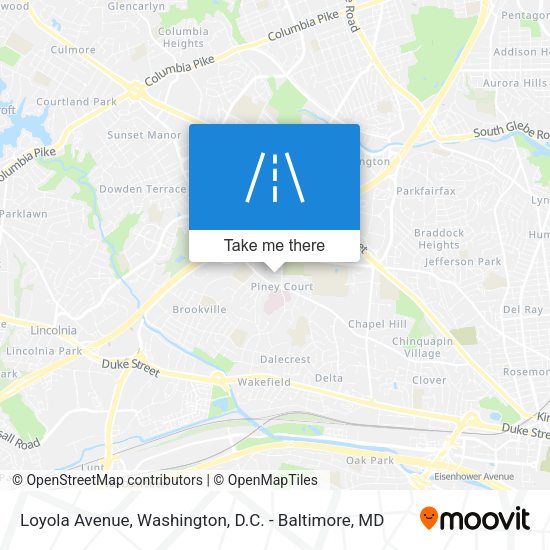Loyola Avenue map