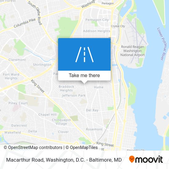 Macarthur Road map