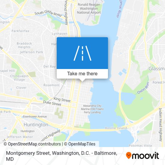 Mapa de Montgomery Street