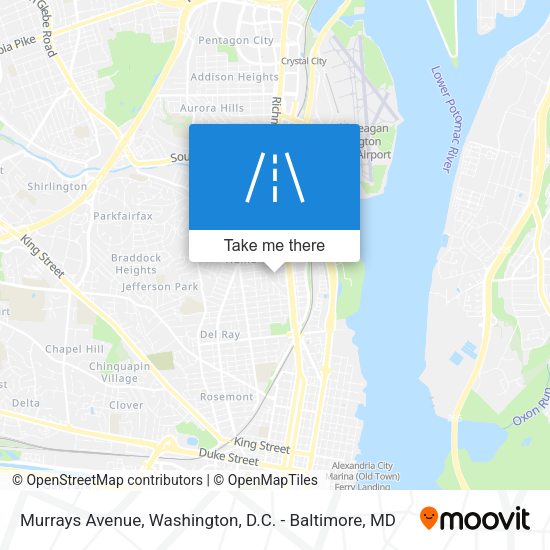 Murrays Avenue map
