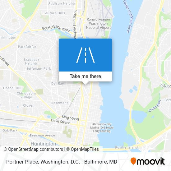 Portner Place map