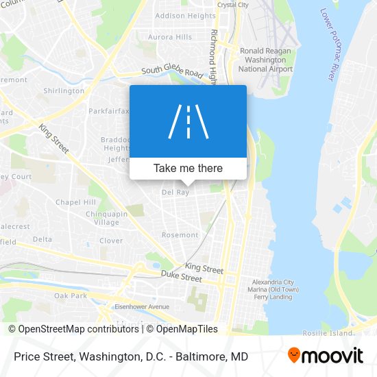 Price Street map