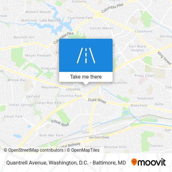 Quantrell Avenue map