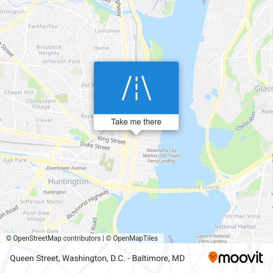 Queen Street map