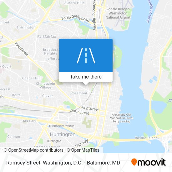 Ramsey Street map