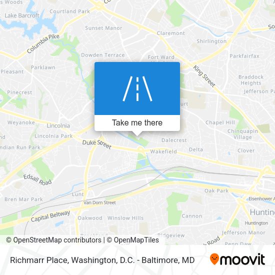 Richmarr Place map