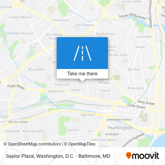 Saylor Place map