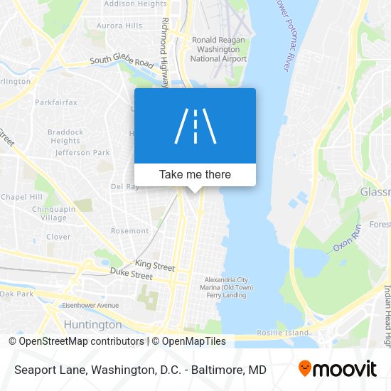 Seaport Lane map