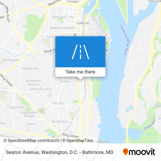 Seaton Avenue map