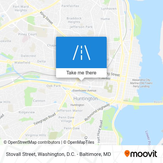 Stovall Street map
