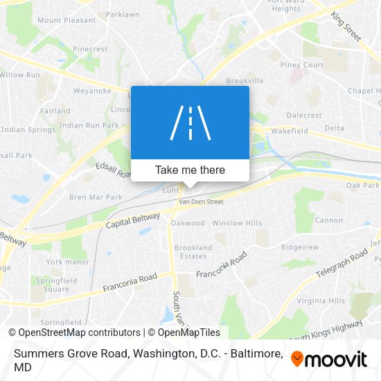 Summers Grove Road map