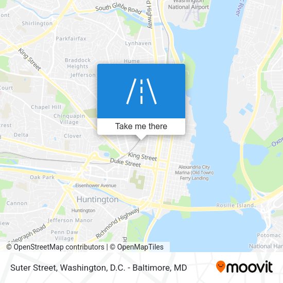 Suter Street map