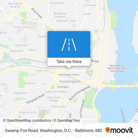 Swamp Fox Road map