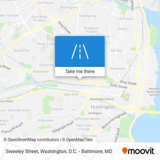 Sweeley Street map