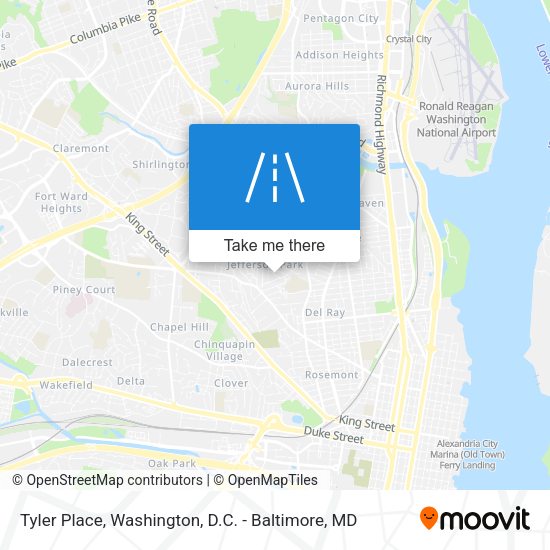 Mapa de Tyler Place