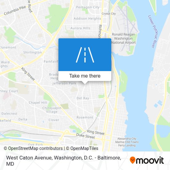 Mapa de West Caton Avenue