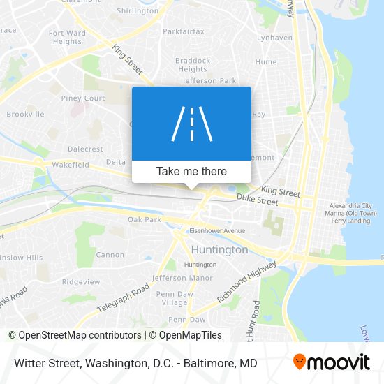 Mapa de Witter Street