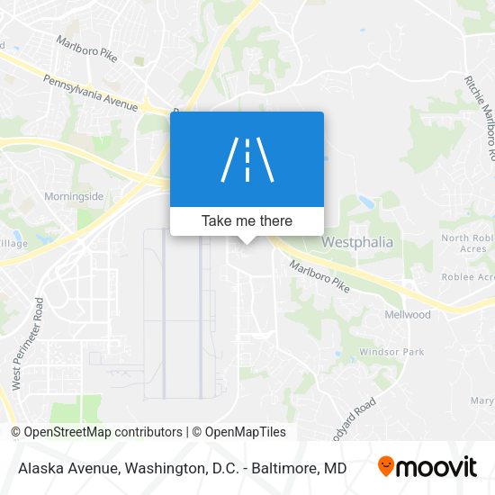 Alaska Avenue map