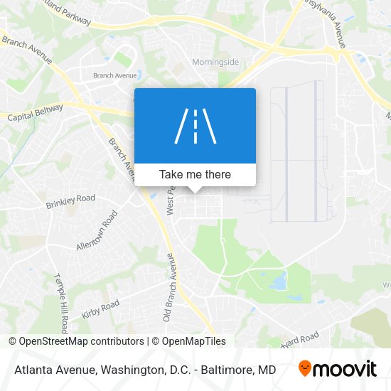 Atlanta Avenue map