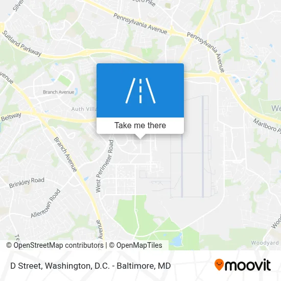 D Street map