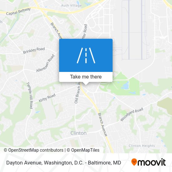 Dayton Avenue map